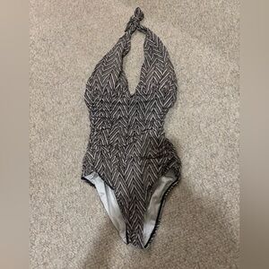 Victoria’s Secret structured ikat swimsuit XS